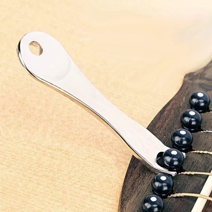 12 pcs acoustic guitar bridge pins with bridge pin puller and bridge saddle nut replacement set

