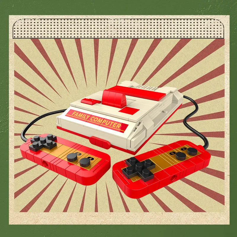 retro electronics building blocks