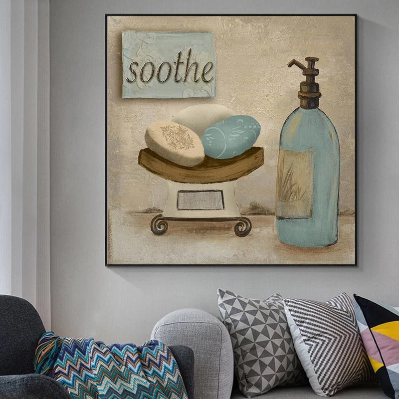 retro poster art