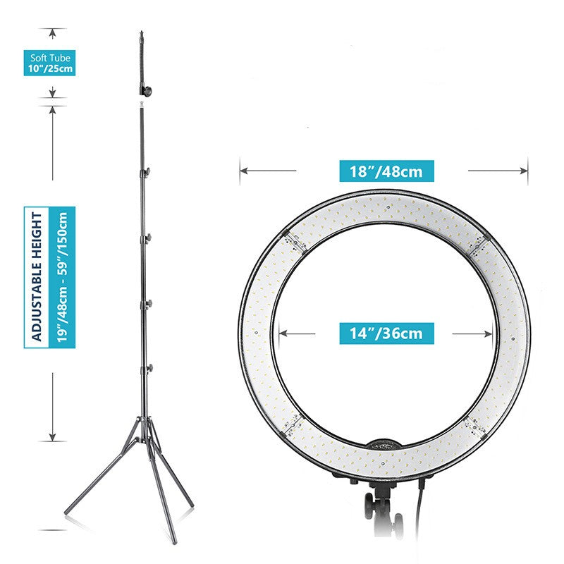ring light setup