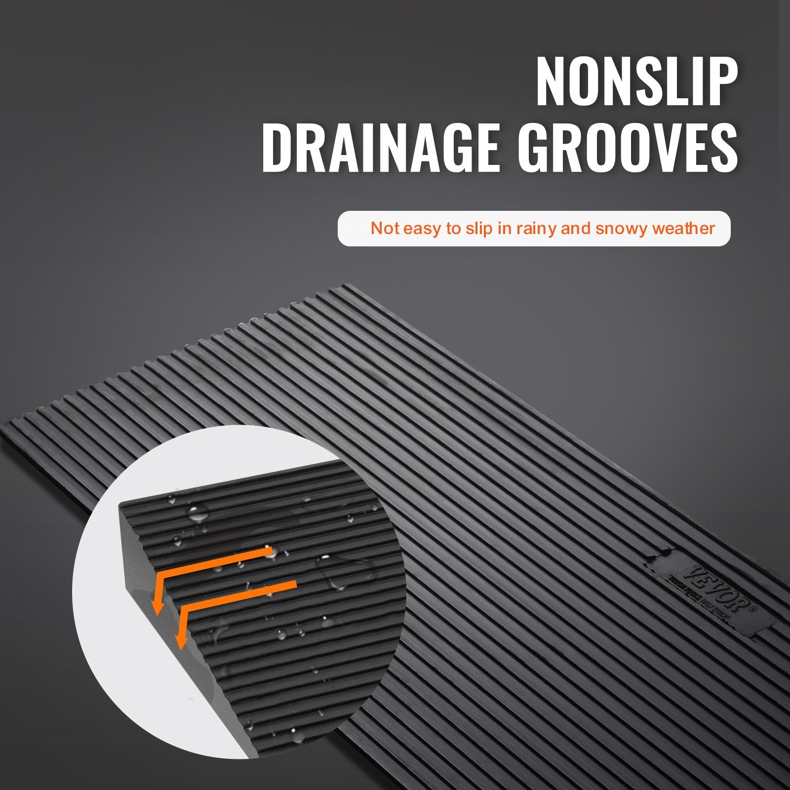 rubber threshold ramp