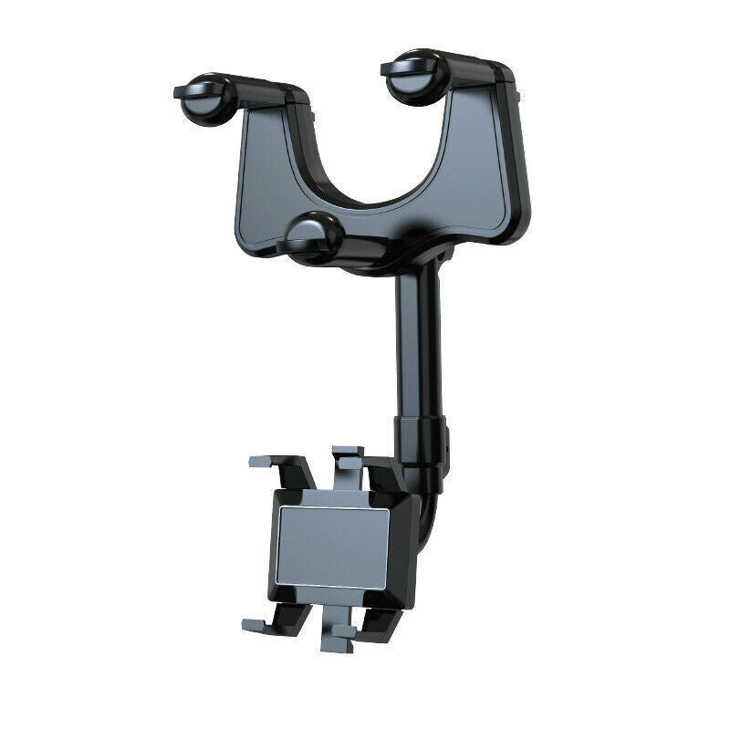Luxora Universal Car Rearview Mirror Hands Free Phone Holder