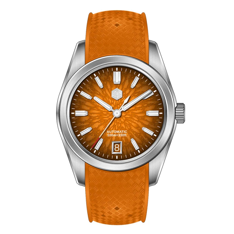 San Martin Jianzhan dial watch with Miyota 9015 movement and stainless case

