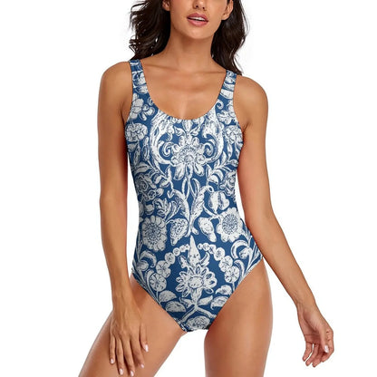 Colorful Floral Push-Up Swimwear One-Piece for Summer