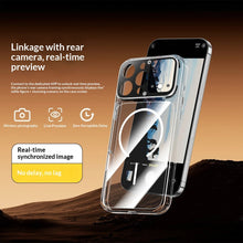 Shockproof clear magnetic phone case