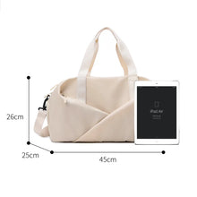 Large capacity travel bag for business, gym, and short leisure trips, lightweight and simple design


