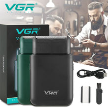 Mini cordless beard trimmer VGR V-390 for men's grooming