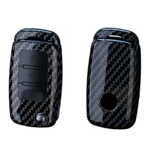 ABS Carbon Car Key Case Cover for VW Polo Tiguan Passat Golf Jetta