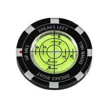 Golf Green Reader Ball Marker with Bubble Level for High Precision Putting and Slope Reading