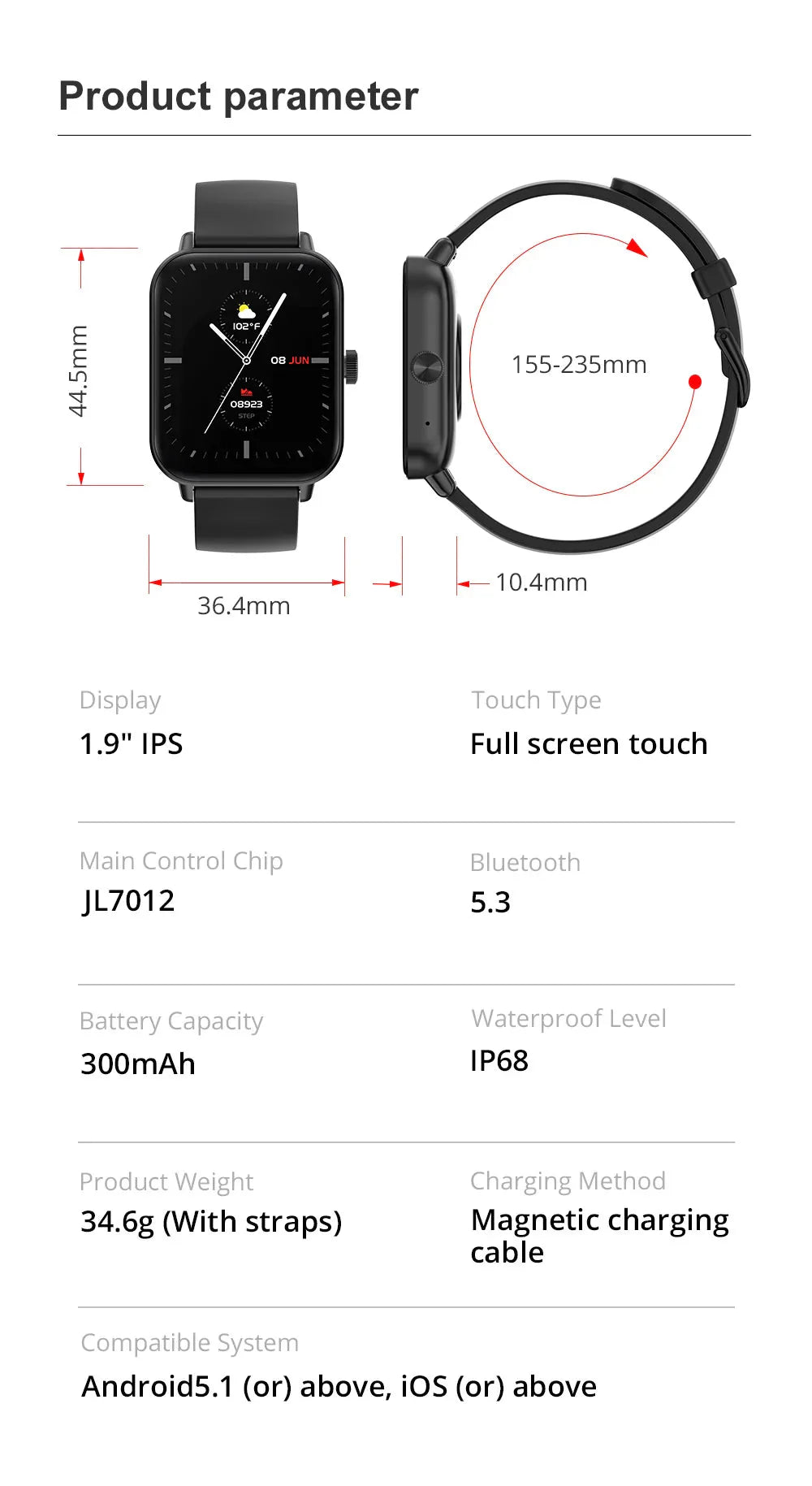 P71 Smartwatch