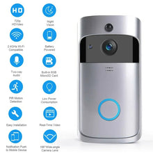 Wireless Smart Doorbell Camera with Night Vision for Home Security

