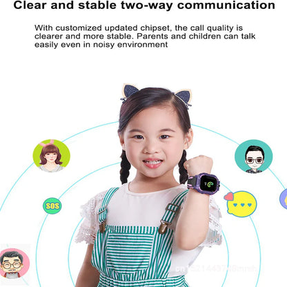 Kids Smartwatch with GPS, SOS, Camera, and 2G Phone Features