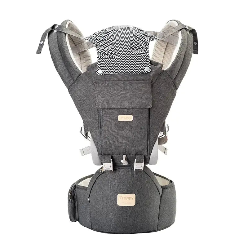 Ergonomic nordic baby carrier with adjustable straps for babywearing comfort

