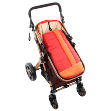 Thick infant baby carrying quilt designed for stroller warmth and comfort

