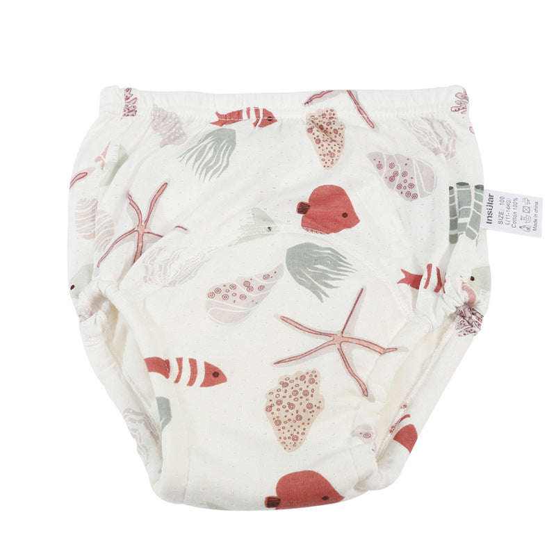 Breathable baby cloth diapers made with soft fabric for reusable use

