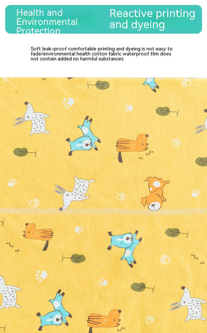 Leak-proof baby waterproof training pants with soft cotton skirt for toddlers

