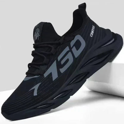 Lightweight summer casual sneakers for men with breathable mesh and soft non-slip sole

