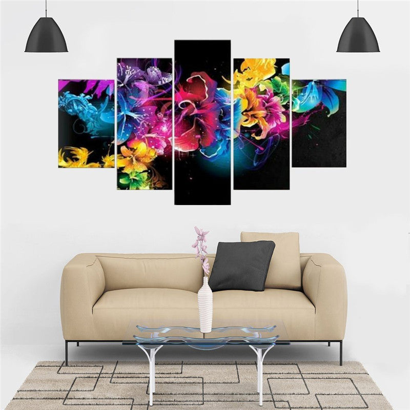 sparkle canvas decor