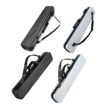 Waterproof billiards pool cue carrying case with lockable hard shell

