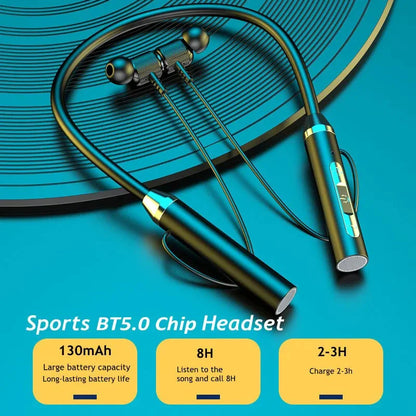 Bluetooth Wireless Magnetic Neckband Earphones for Sports and Calls

