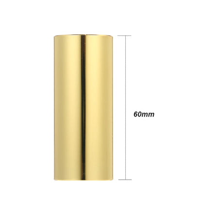 "Stainless Steel Guitar Slide 60MM for guitar, bass, and ukulele"