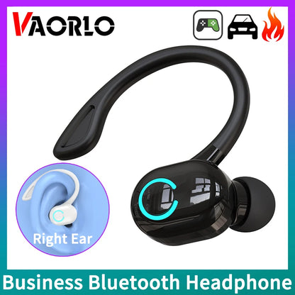 Wireless Bluetooth Earphones HIFI Bass with HD mic, waterproof ear-hook design for sports, gaming, and music