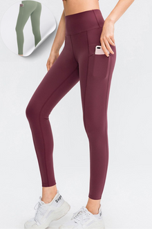 Women's Wide Waistband Leggings, high-waisted stretchy activewear for workouts and casual wear.
