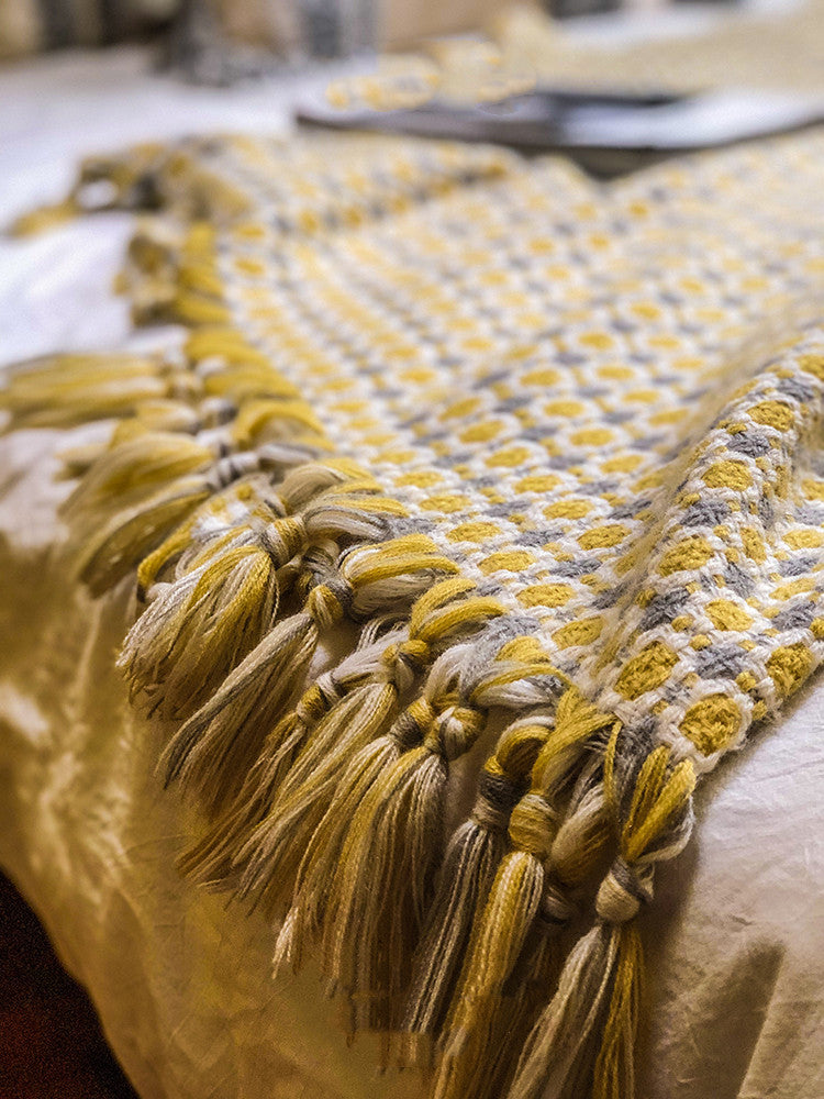 tassel blanket cover