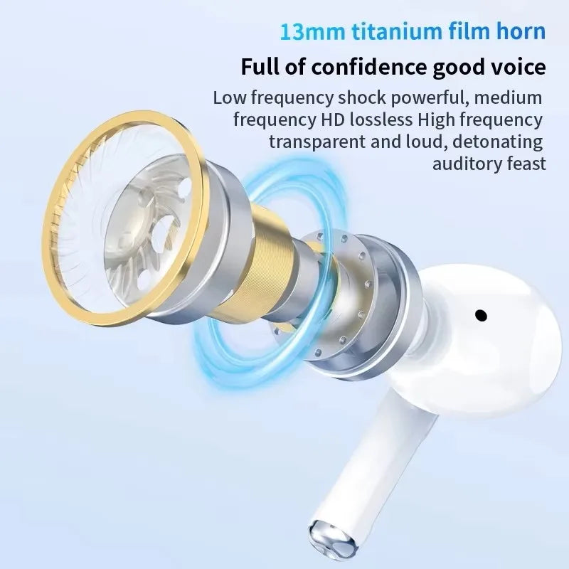 Tideboom Pro 5 Wireless Bluetooth Earphones for iPhone and Android