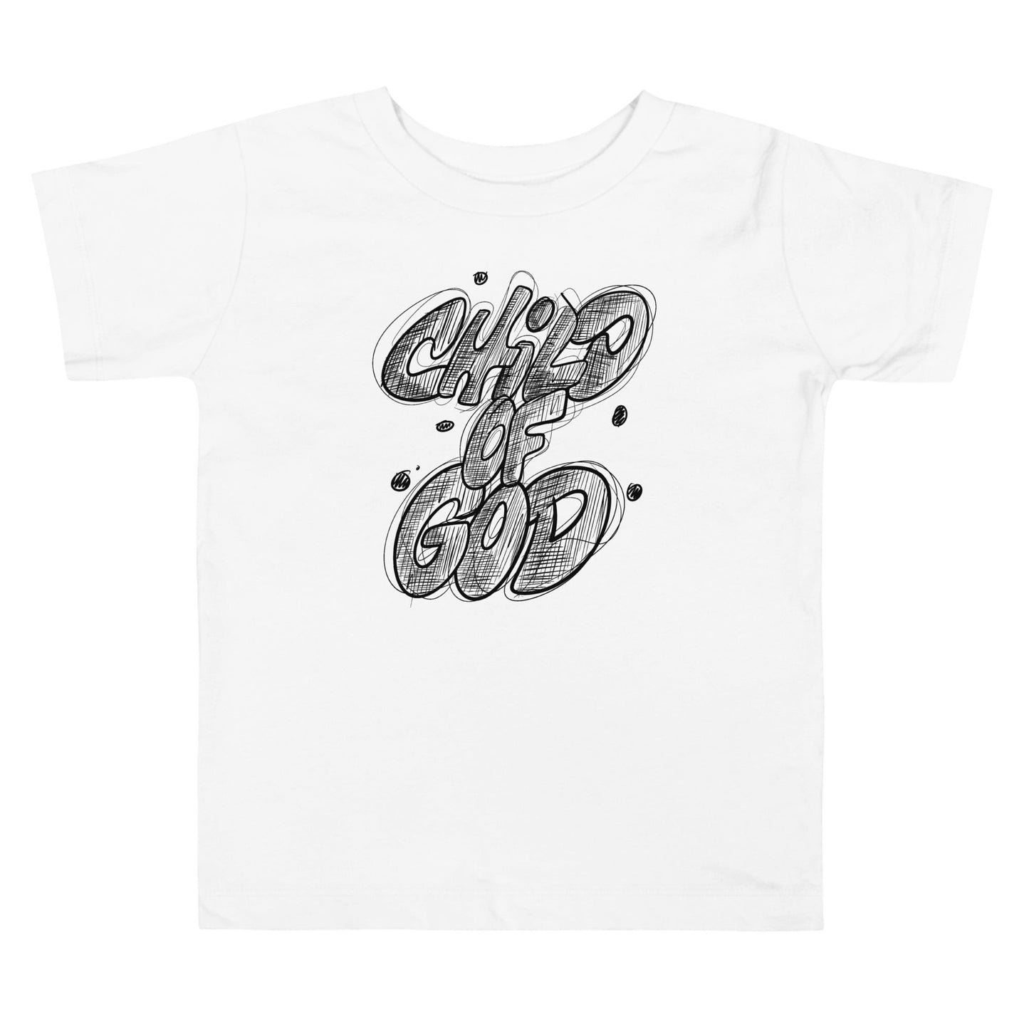 2T-5T - Toddler Short Sleeve Tee - Child of God