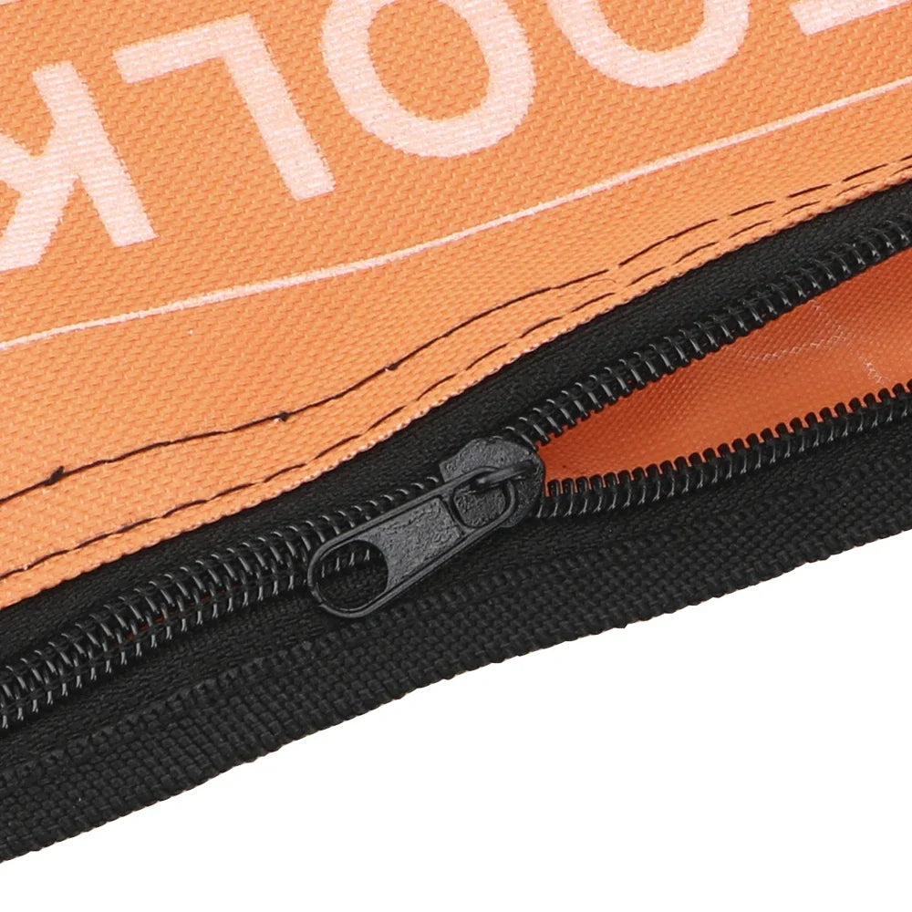 Waterproof Tool Waist Bag made of Oxford cloth with zipper pockets

