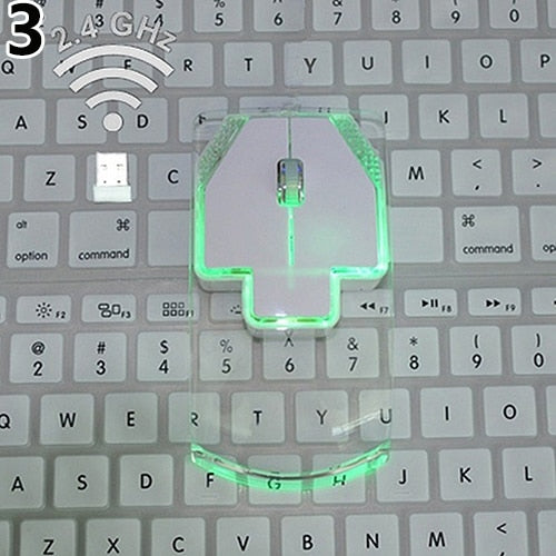 transparent wireless mouse