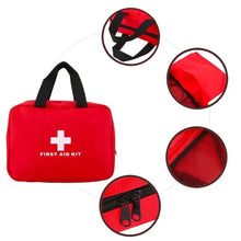 Portable emergency medical bag for first aid and travel