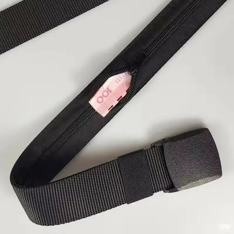Travel Money Belt for Men with anti-theft hidden pocket for cash

