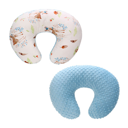 Breastfeeding U shaped pillow for infant support and nursing comfort

