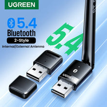 UGREEN Bluetooth USB Adapter for PC - Wireless Audio and Keyboard Connection

