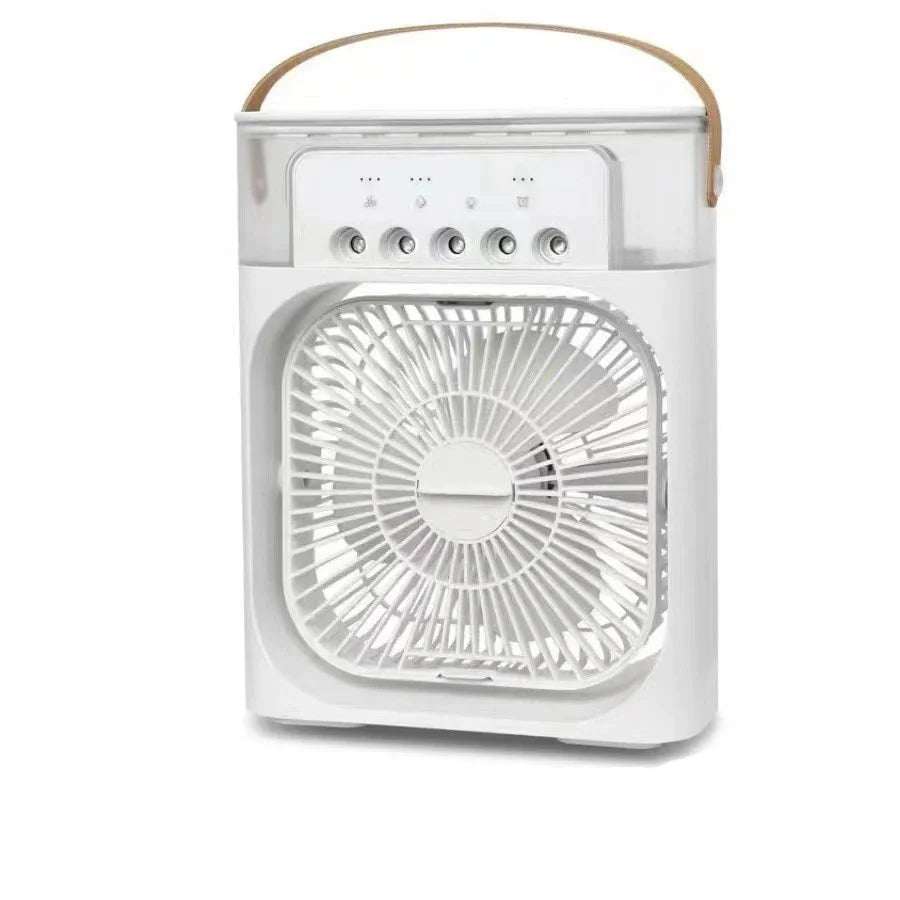 Chill Fan Pro 3 In 1 Portable Air Conditioner Fan LED Night Lights Humidifier Air Adjustment