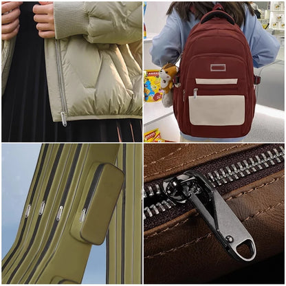 Universal Zipper Repair Kit for fixing suitcase and travel bag zippers