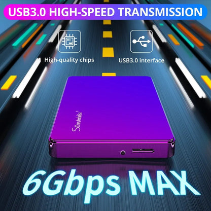 Compact USB 3.0 Portable External Hard Drive for PC, PS4, and Xbox

