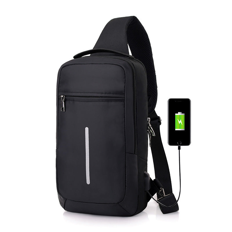 usb charging sling bag
