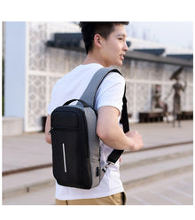 usb charging sling bag