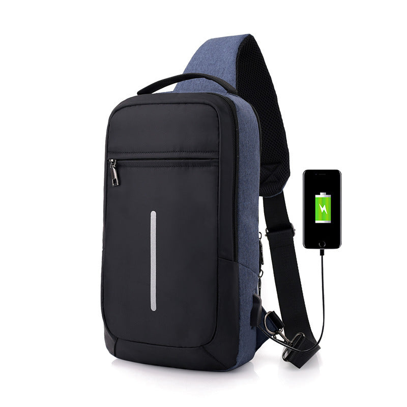 usb charging sling bag