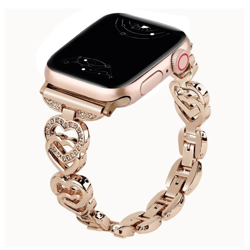Venustus Heart Link Stainless Steel Strap