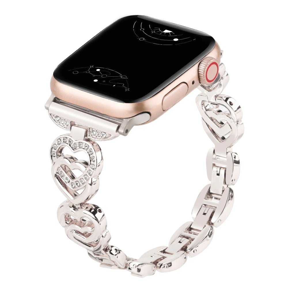 Venustus Heart Link Stainless Steel Strap