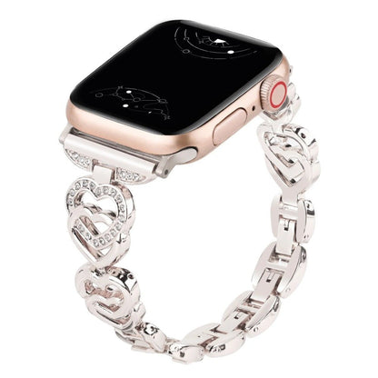Venustus Heart Link Stainless Steel Strap