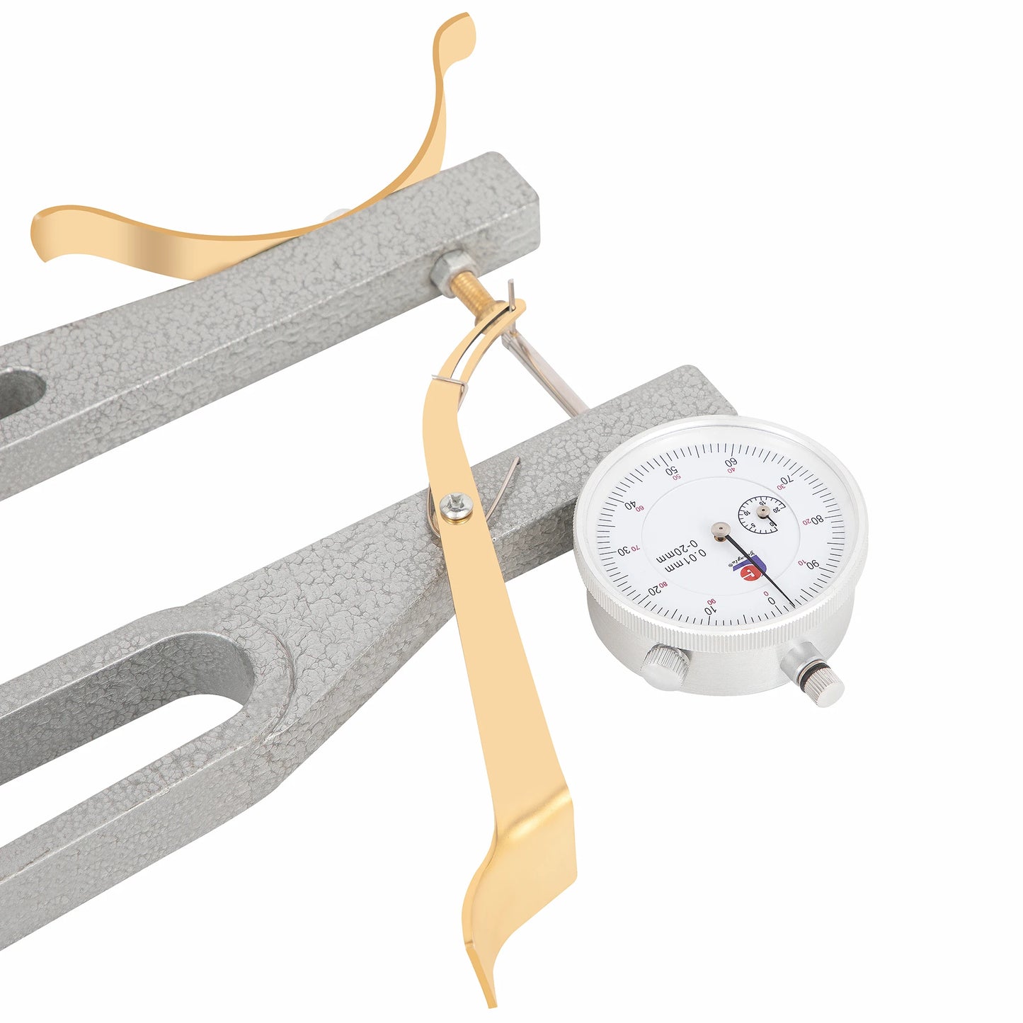 Violin Thickness Gauge with dial indicator for luthiers and instrument makers


