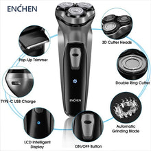 Rechargeable electric shaver ENCHEN Blackstone with 3D floating blade