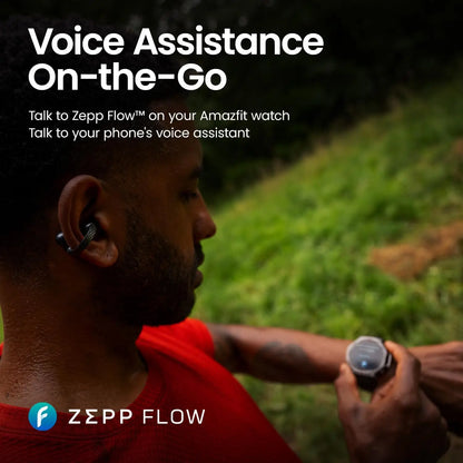 Amazfit Up Open Ear Wireless Earbuds with AI Noise Reduction and Waterproof Design