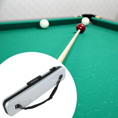 Waterproof billiards pool cue carrying case with lockable hard shell

