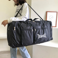 Foldable Travel Duffel Bag waterproof large capacity sports and business bag

